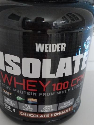 Fotografie - Isolate Whey 100 CFM Chocholate Fondant Weider