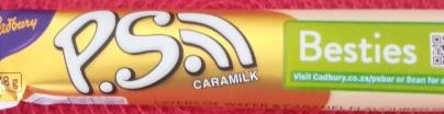 Fotografie - P. S. Caramilk Cadbury