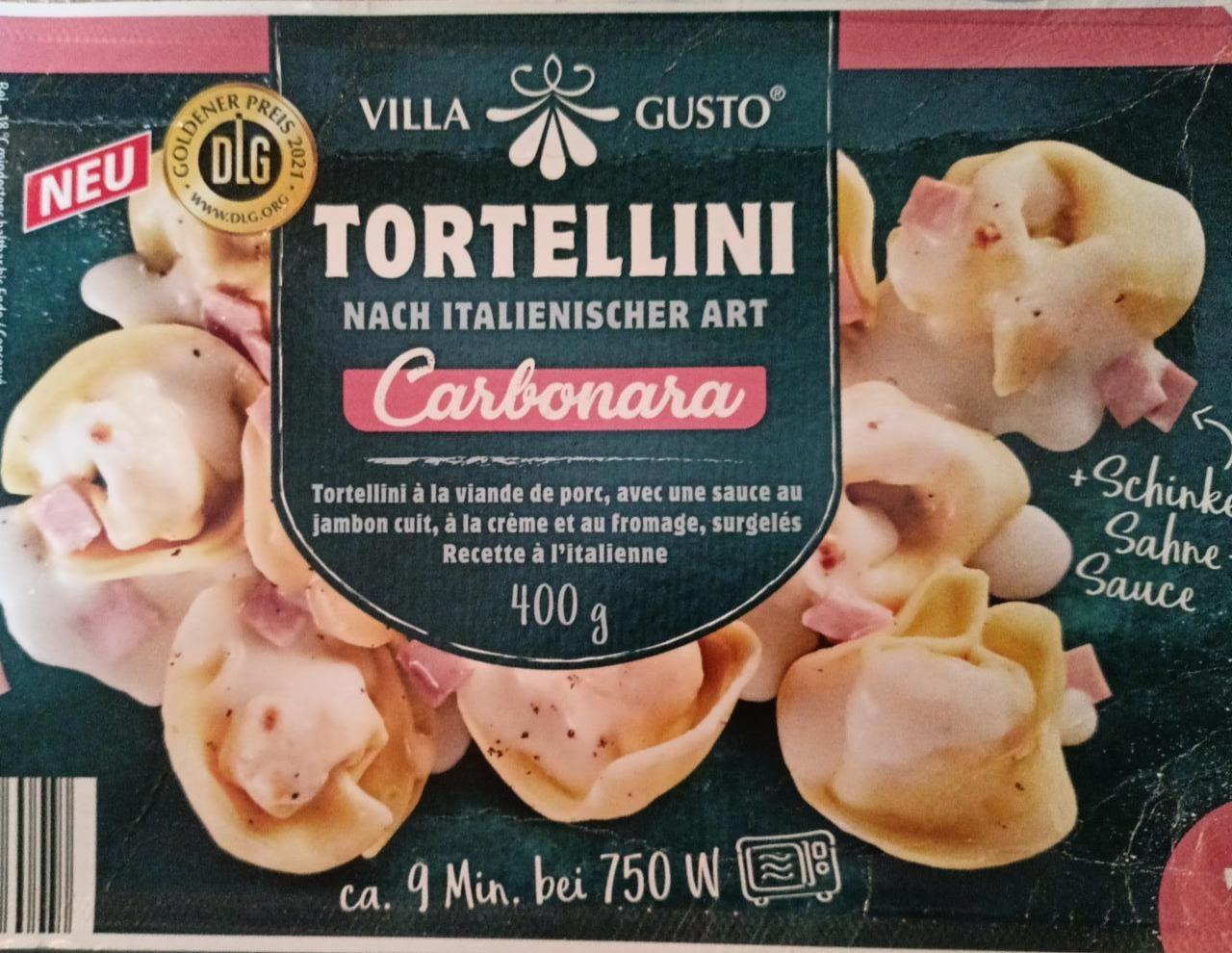 Fotografie - Tortellini Carbonara Villa Gusto