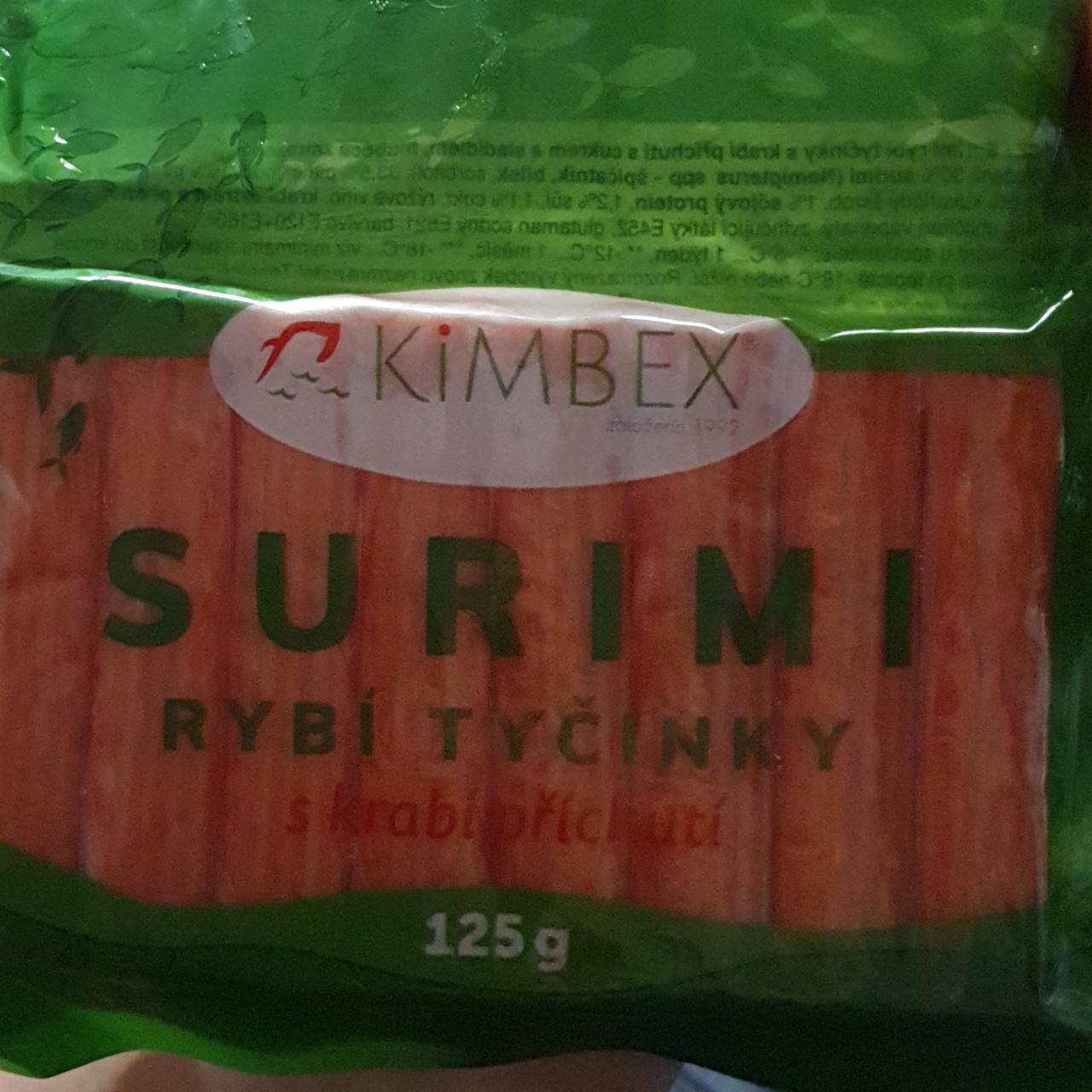 Fotografie - Surimi Rybí tyčinky s krabí příchutí Kimbex