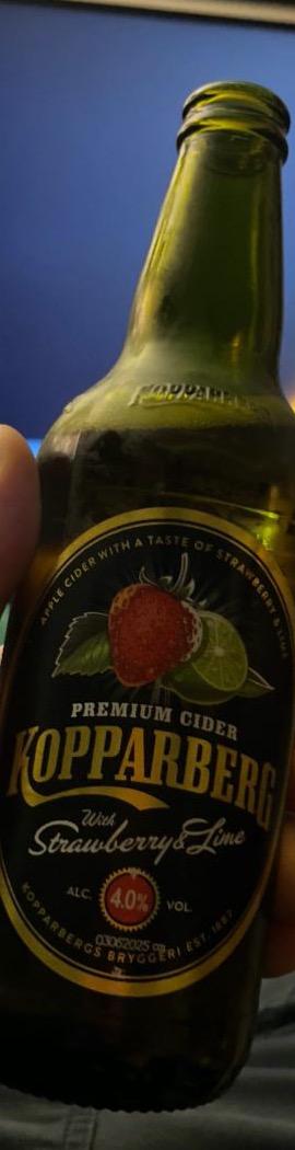 Fotografie - Kopparberg Strawberry Lime Cider