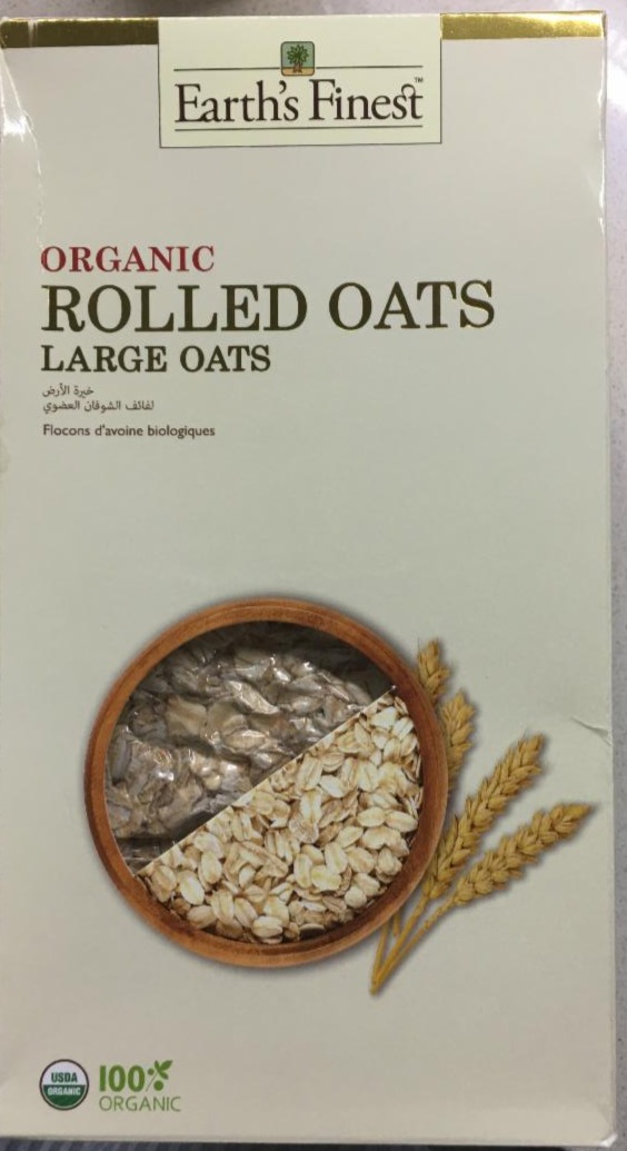 Fotografie - Organic Rolled Oats Large Earth's Finest