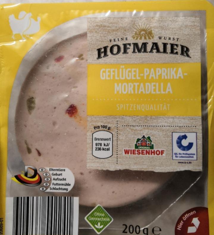 Fotografie - Geflügel-Paprika-Mortadella Hofmaier