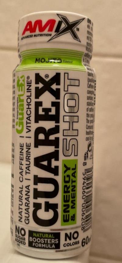 Fotografie - Guarex Energy & Mental Shot Mojito Amix