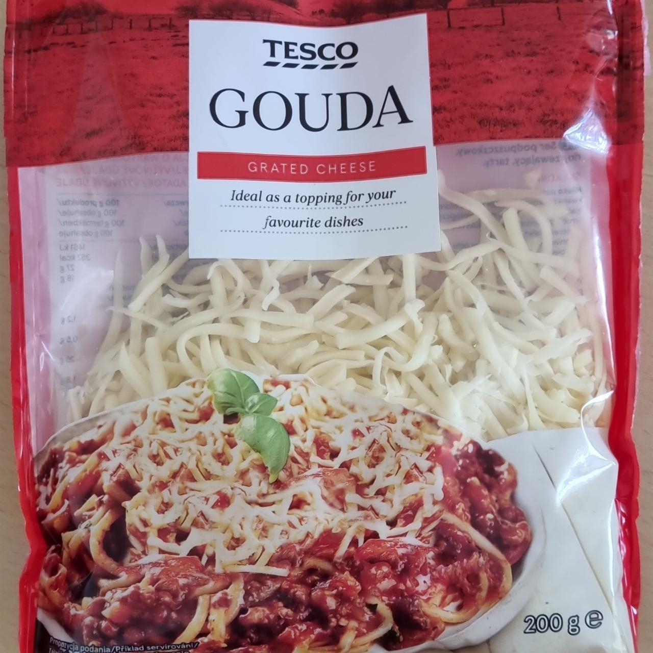 Fotografie - Gouda Grated cheese Tesco