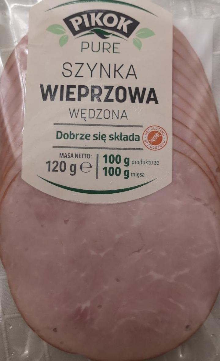 Fotografie - Szynka wieprzowa wędzona Pikok Pure