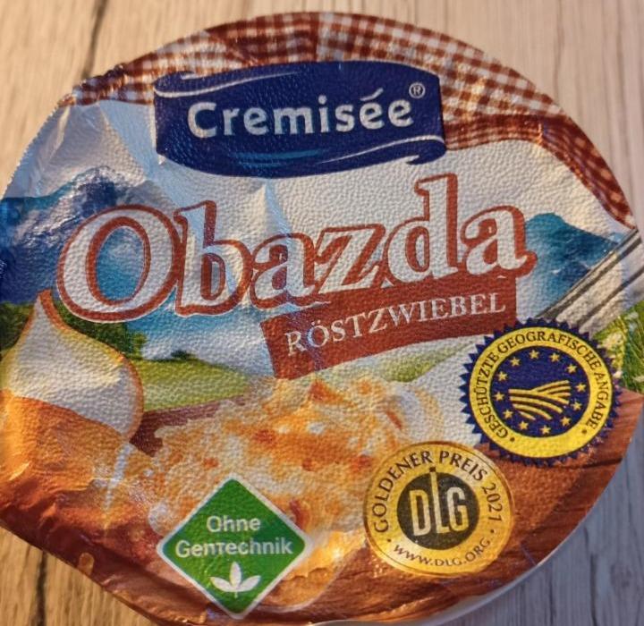 Fotografie - Cremisée Obazda Röstzwibel