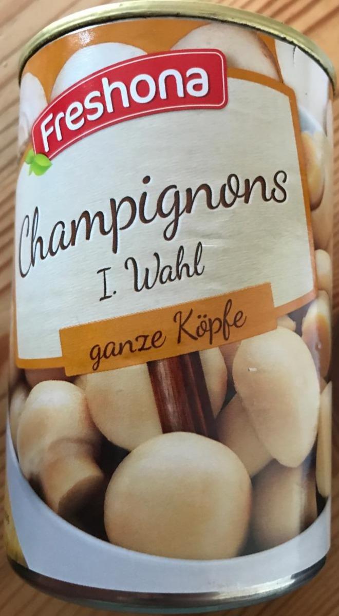 Fotografie - Champignons 1.Wahl ganze Köpfe Freshona