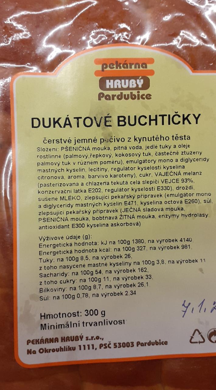 Fotografie - Dukátové buchtičky Pekárna Hrubý