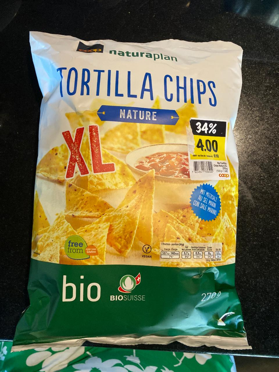 Fotografie - Bio Tortilla Chips Nature Coop Naturaplan