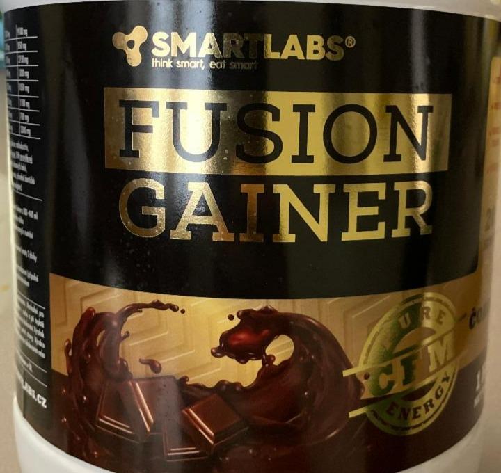 Fotografie - gainer fusion smartlabs čokoláda