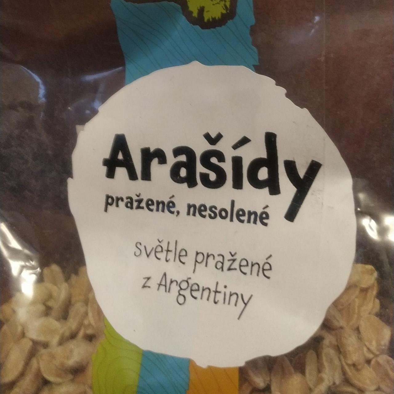 Fotografie - Arašídy pražené, nesolené světlé z Argentiny VitalCountry