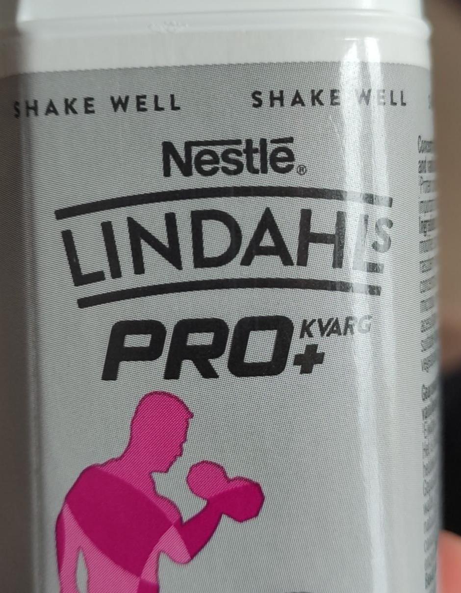 Fotografie - Lindahls Pro+ Kvark Raspberry & Vanilla Nestlé