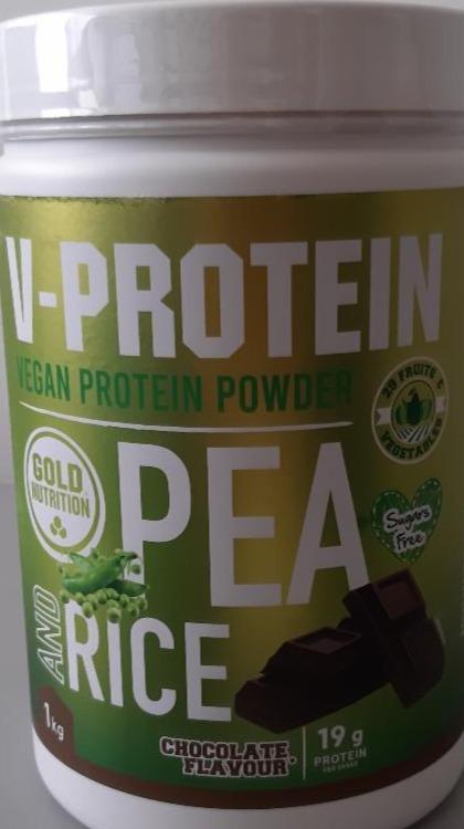 Fotografie - V-protein čokoláda GoldNutrition