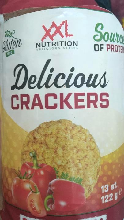 Fotografie - Delicious Crackers tomato paprika XXL Nutrition