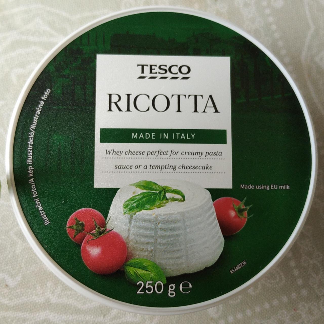 Fotografie - Ricotta Tesco