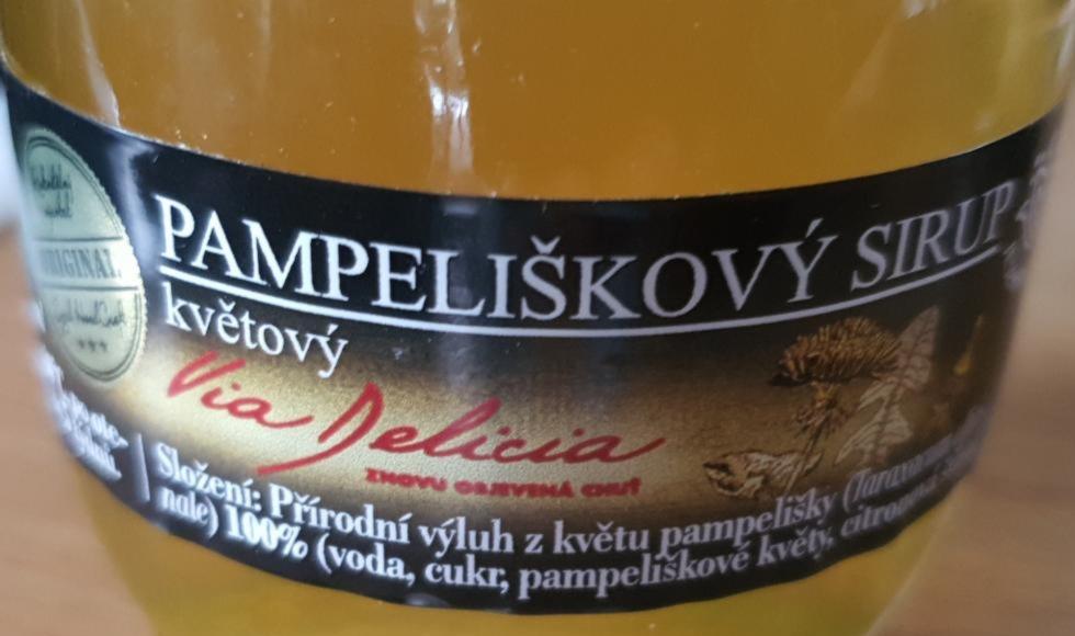 Fotografie - Pampeliškový sirup květový Via Delicia