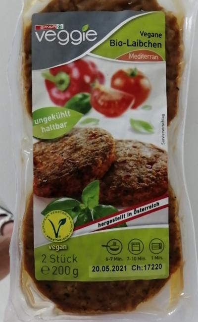 Fotografie - Vegane Bio-Laibchen Mediterran Spar veggie