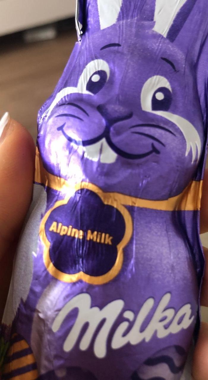 Fotografie - Velikonoční zajíček Alpine Milk Milka