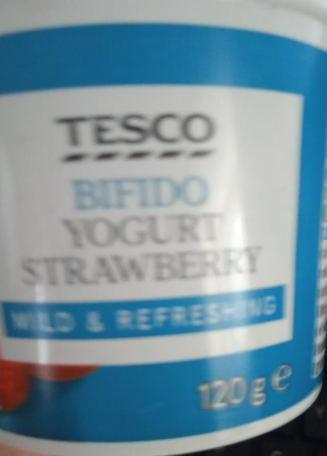 Fotografie - Bifido Yogurt Strawberry Tesco