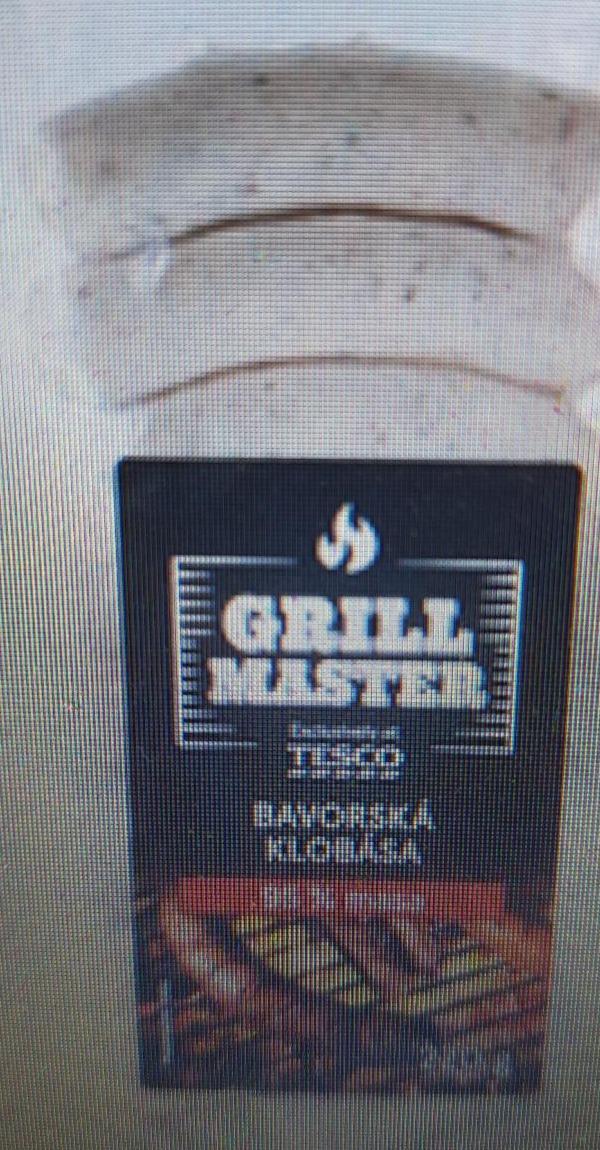 Fotografie - Grill master Bavorská klobása Tesco