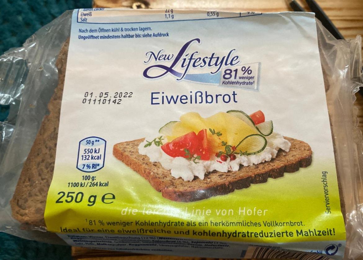 Fotografie - Eiweißbrot New Lifestyle