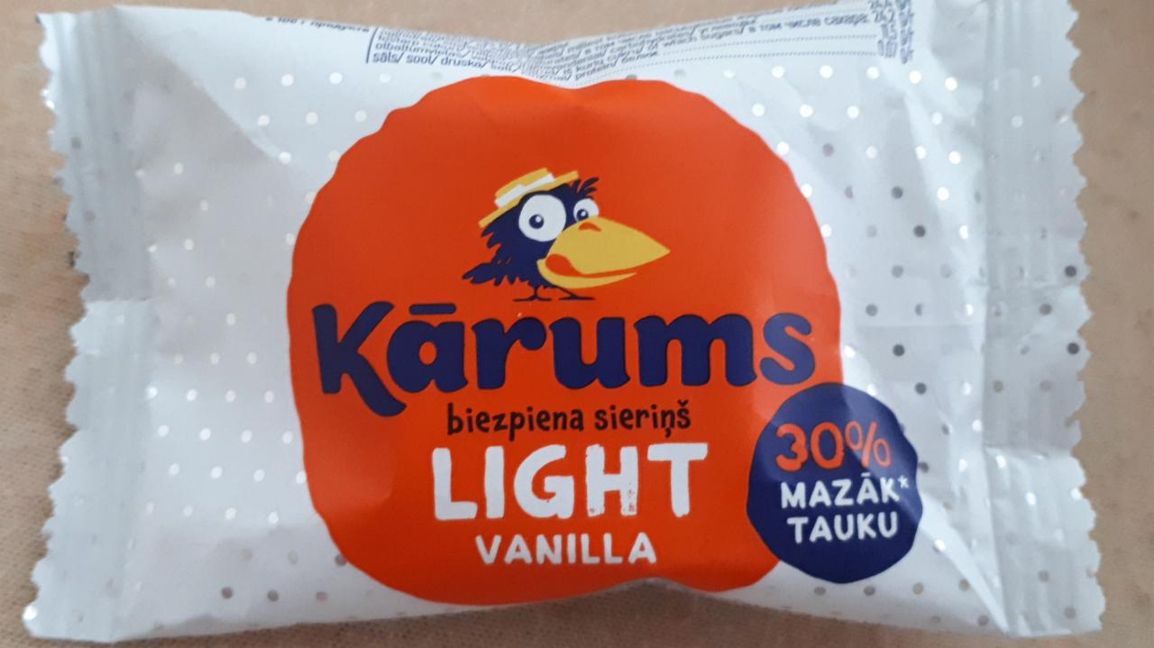 Fotografie - Biezpiena sieriņš Light Vanilla Kārums