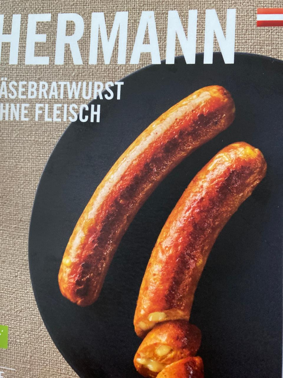 Fotografie - Hermann Käsebratwurst ohne Fleisch