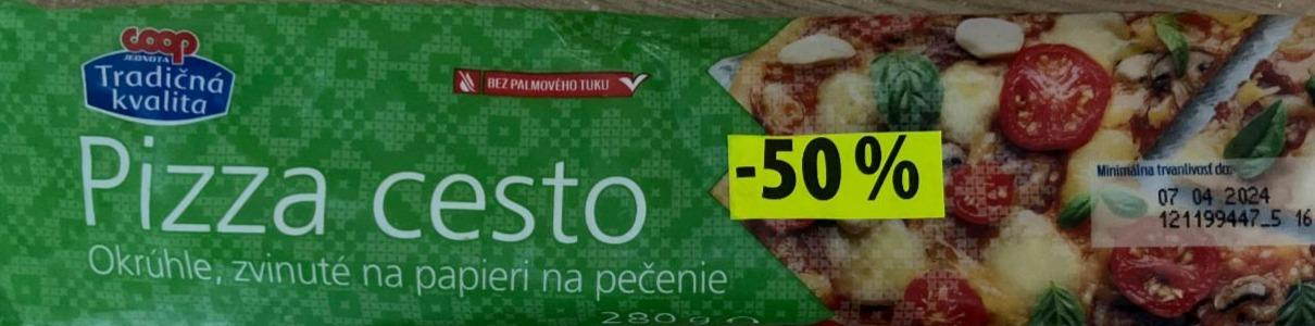 Fotografie - pizza cesto Coop Tradičná kvalita