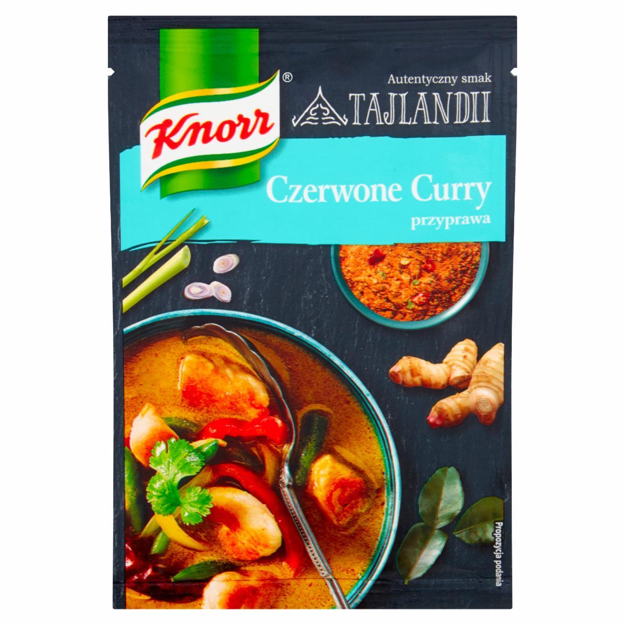 Fotografie - Przyprawa Czerwone Curry Knorr