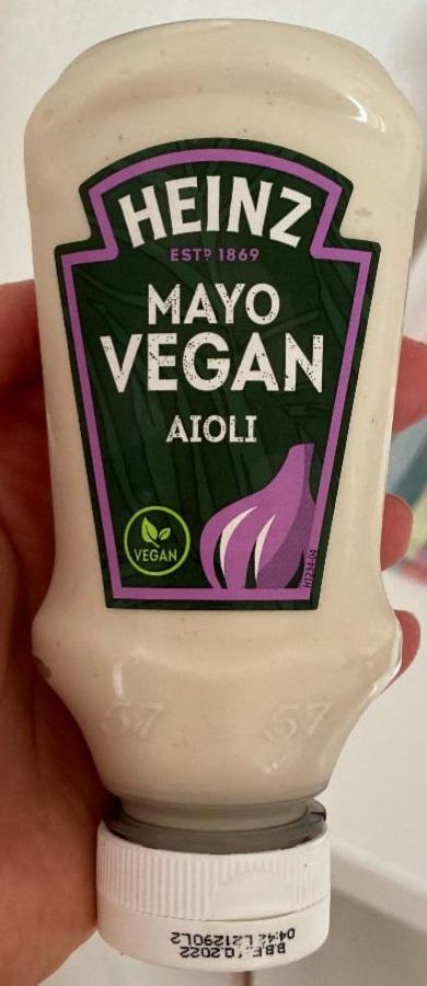 Fotografie - Mayo Vegan Aioli Heinz