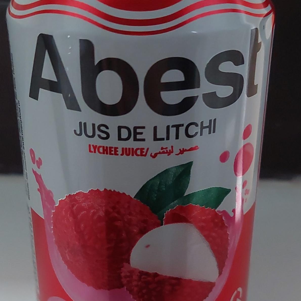 Fotografie - Jus de litchi lychee juice Abest