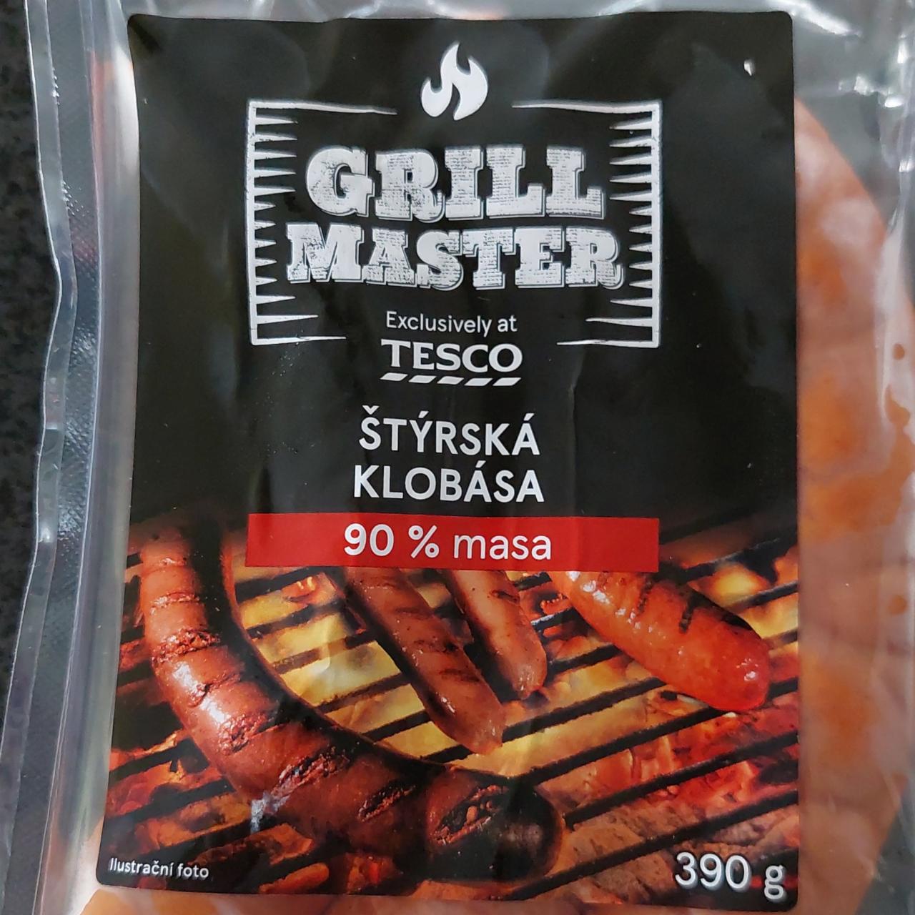 Fotografie - Štýrská klobása 90% masa Grill Master