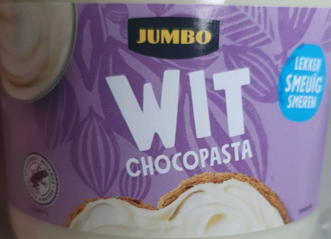 Fotografie - Wit chocopasta Jumbo