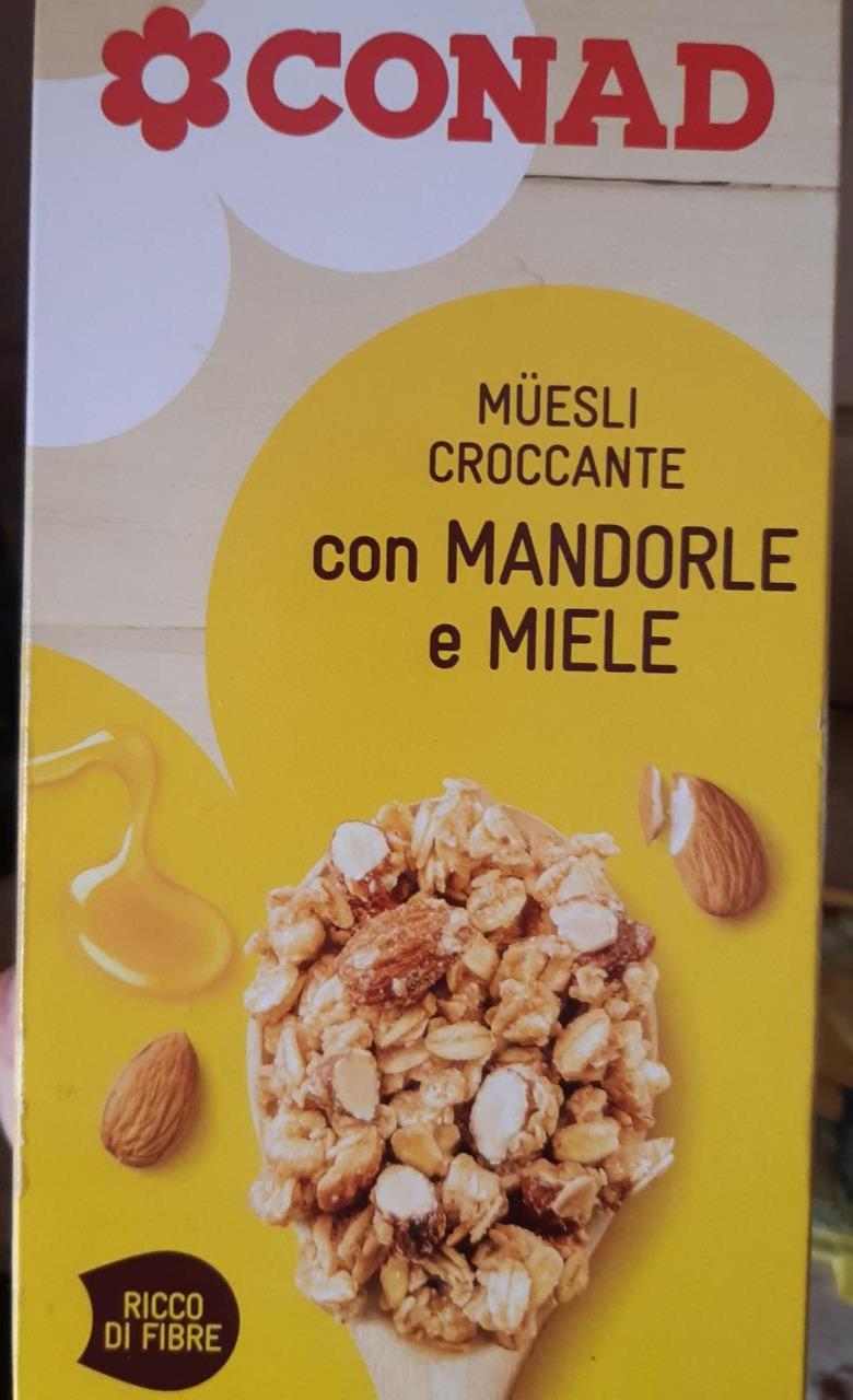 Fotografie - Müesli Croccante con Mandorle e Miele Conad