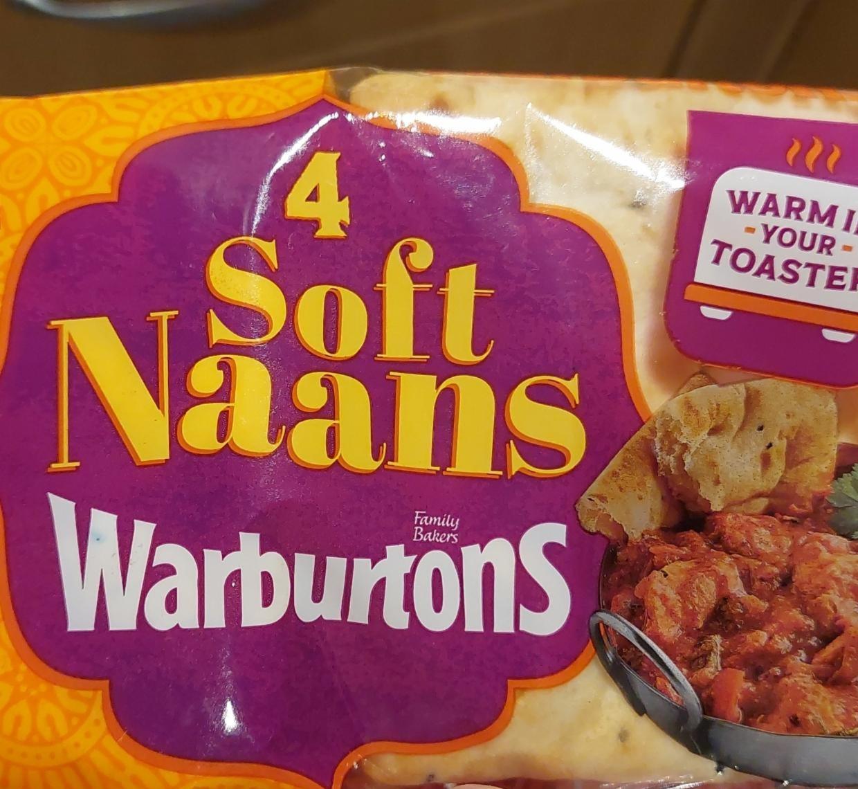 Fotografie - soft naans Warburtons