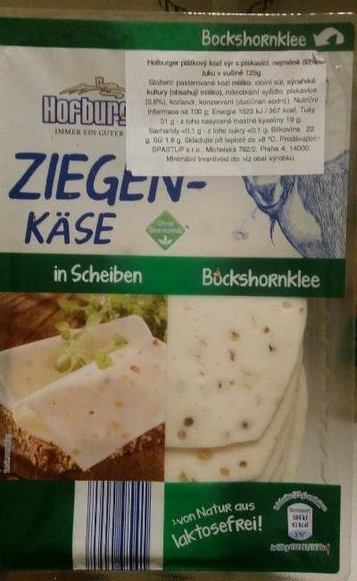 Fotografie - Ziegenkäse Bochshornklee Hofburger