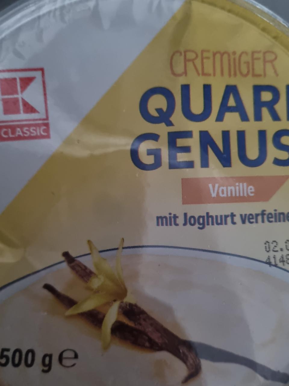 Fotografie - Cremiger Quarkgenuss Vanille K-Classic