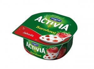 Fotografie - Activia tvarohová jahoda Danone