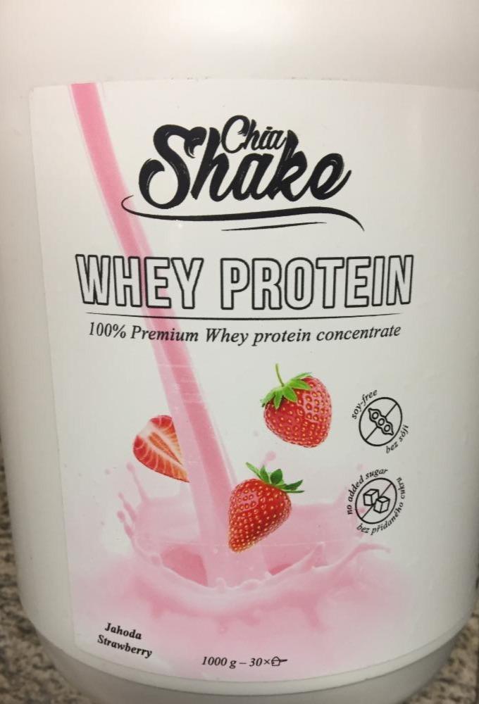 Fotografie - Whey protein jahoda ChiaShake