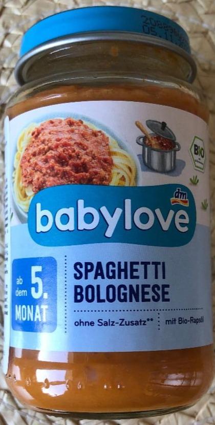 Fotografie - Spaghetti bolognese ab dem 5. monat Babylove