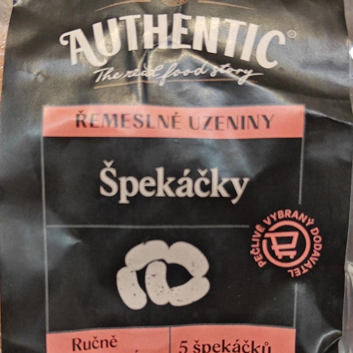 Fotografie - špekáčky Authentic