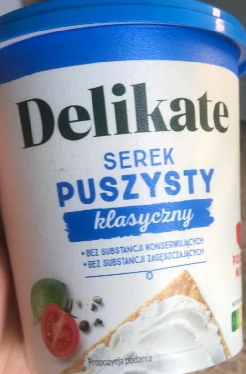 Fotografie - Serek puszysty klasyczny Delikate