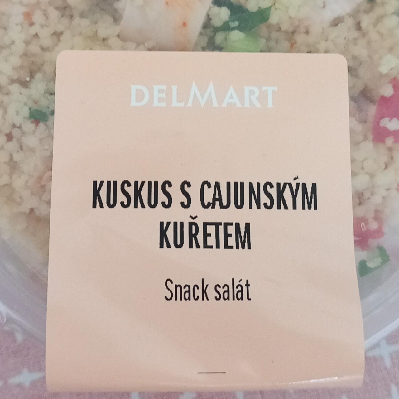 Fotografie - Kuskus s cajunským kuřetem Snack salát Delmart