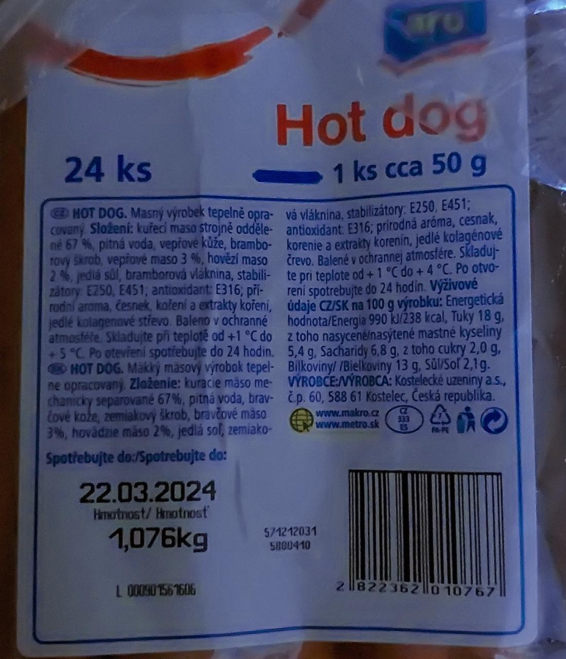 Fotografie - Hot Dog Aro