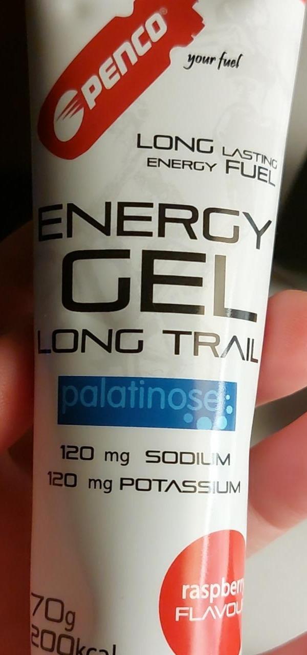 Fotografie - Energy gel Long trail Raspberry Penco