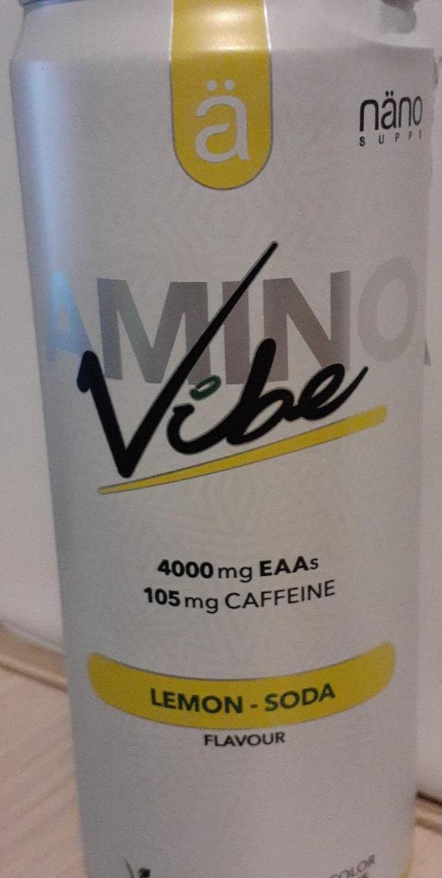 Fotografie - Amino Vibe Lemon-Soda näno supps