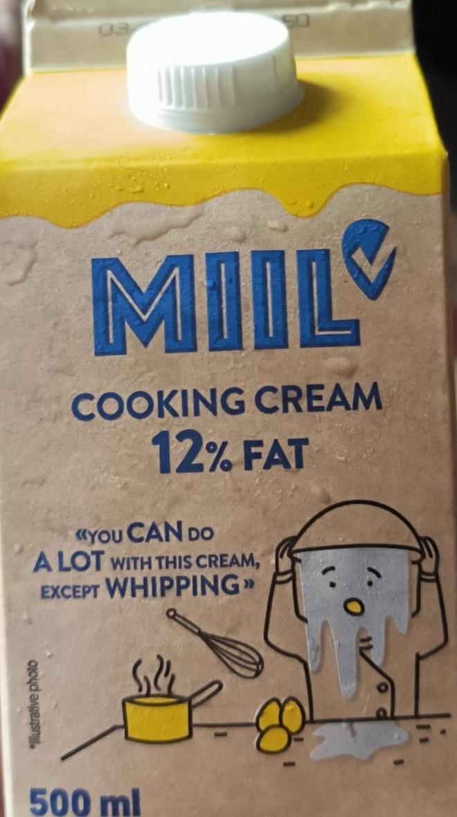 Fotografie - Cooking cream 12% fat Miil