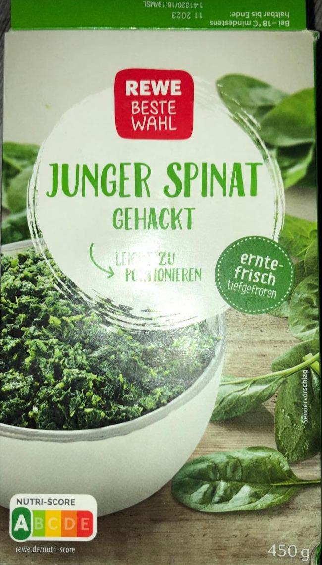 Fotografie - Junger Spinat Rewe beste wahl