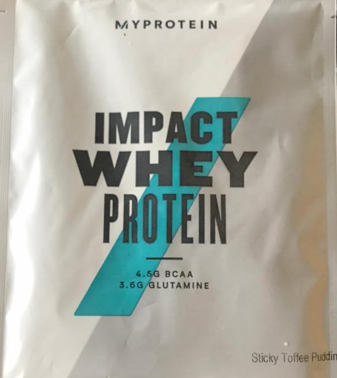 Fotografie - Impact Whey Toffee MyProtein